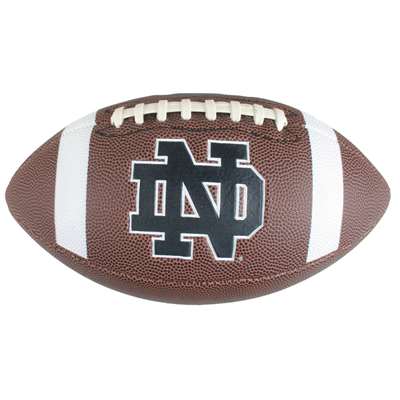 Official size composite leather football by Baden. Features team logo on one side done in heat emboss. Ships deflated.