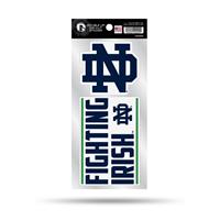 Notre Dame Fighting Irish Double Up Die Cut Decal Set