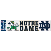 Notre Dame Fighting Irish Multi-Use Decal Set - 4" x 17"