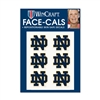 Notre Dame Fighting Irish Repositionable Face Stic