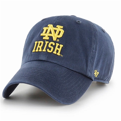 Notre Dame Fighting Irish 47 Brand Clean Up Adjust