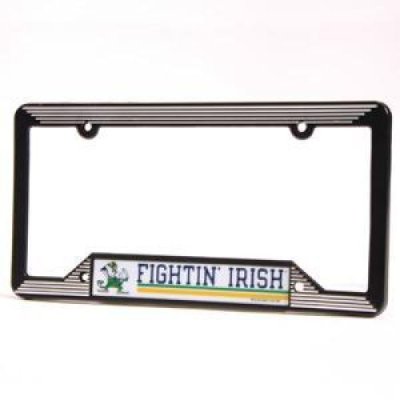 Notre Dame License Plate Frame - Plastic