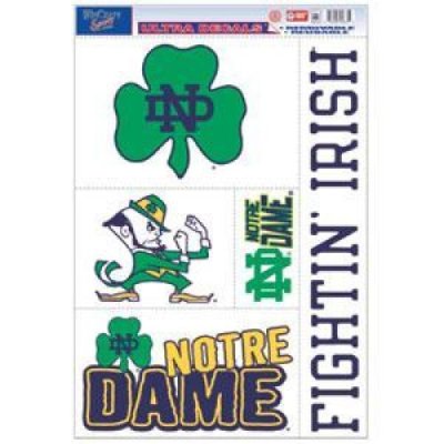 Notre Dame Ultra Decal Set 11" X 17"