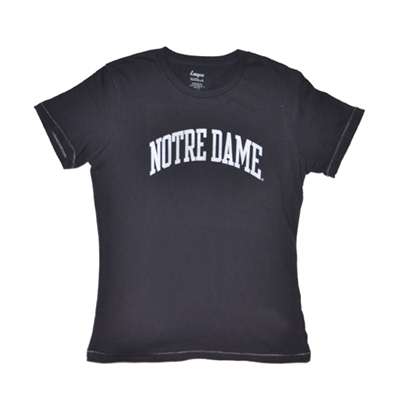 Notre Dame T-shirt - Ladies By League - Athletic Navy