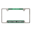 North Dakota University Metal Chrome License Plate Frame