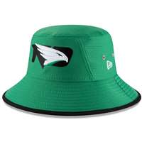 North Dakota Fighting Hawks New Era Hex Bucket Hat - Green