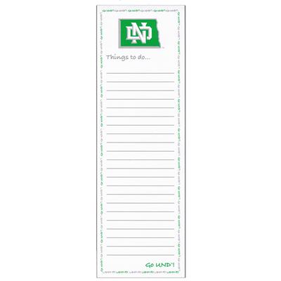 North Dakota Fighting Hawks Magnetic To Do List Pa