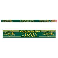 North Dakota State Bison Pencil - 6-pack