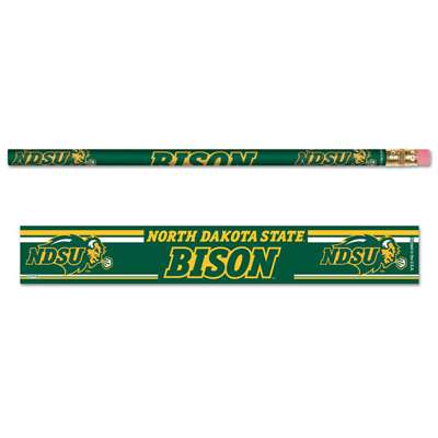 North Dakota State Bison Pencil - 6-pack