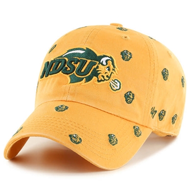 North Dakota State Bison 47 Brand Confetti Clean U