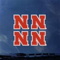 Nebraska Cornhuskers Transfer Decals - Set of 4