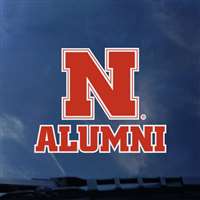Nebraska Cornhuskers Decal - N Logo Over Alumni