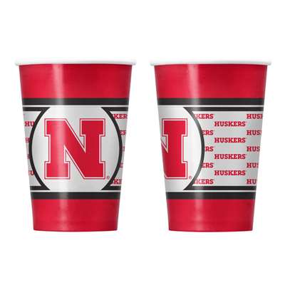 Nebraska Cornhuskers Disposable Paper Cups - 20 Pack