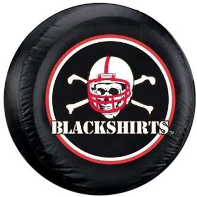 Nebraska Cornhuskers Tire Cover - Blackshirts Logo