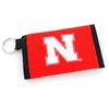 Nebraska Cornhuskers Nylon Wallet Keychain