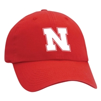 Nebraska Cornhuskers Ahead Largo Adjustable Hat
