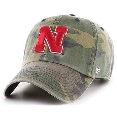 Nebraska Cornhuskers 47 Brand Clean Up Adjustable