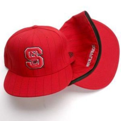 North Carolina State New Era Pinstripe 59fifty Hat (5950)