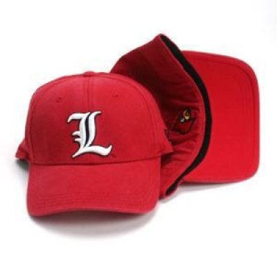 Louisville New Era Hat - Foundation Cap, Adult Unisex, Red