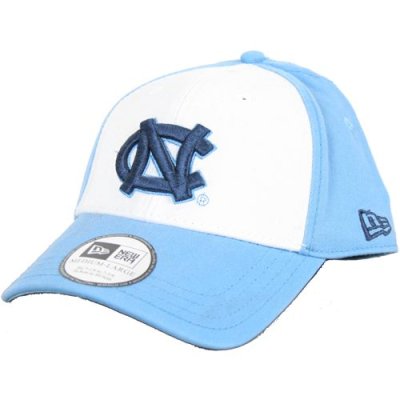 North Carolina New Era Hat - White Front Foundation Cap