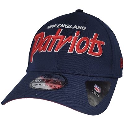 New England Patriots New Era 39Thirty Script Sign