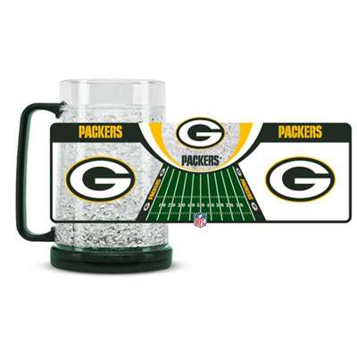 Green Bay Packers Mug - 16 Oz Freezer Mug - Field Logo