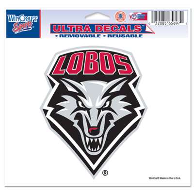 New Mexico Lobos Ultra Decal 5" x 6"