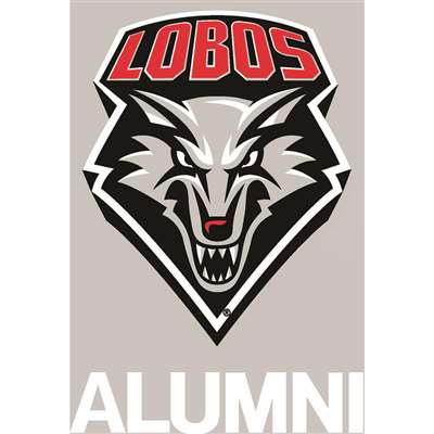 New Mexico Lobos Transfer Decal - Alumni