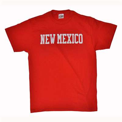 New Mexico T-shirt - Red, Bold