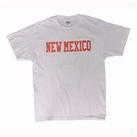 New Mexico T-shirt - White, Bold