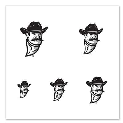 New Mexico State Aggies Fingernail Tattoos - 4 Pack