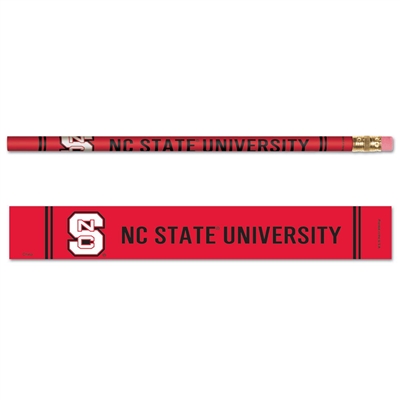 North Carolina State Wolfpack Pencil - 6-pack