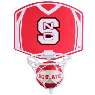 North Carolina State Wolfpack Mini Basketball And Hoop Set