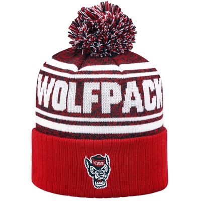 North Carolina State Wolfpack Top of the World Driven Pom Knit