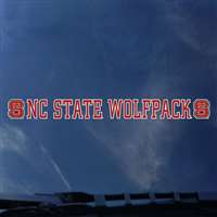 North Carolina State Wolfpack Automotive Transfer Decal Strip