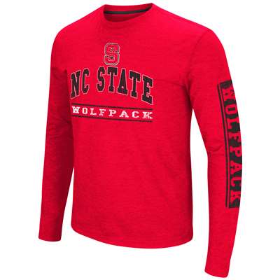 North Carolina State Wolfpack Colosseum Sky Box L/S T-Shirt - Arch Print