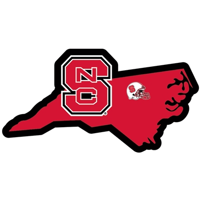 North Carolina State Wolfpack Home State Decal