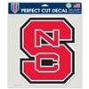 North Carolina State Wolfpack Full Color Die Cut Decal - 8" X 8"