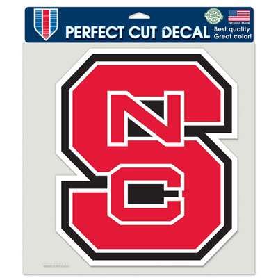 North Carolina State Wolfpack Full Color Die Cut Decal - 8" X 8"
