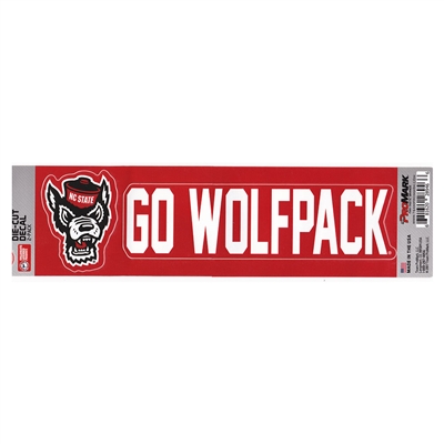 North Carolina State Wolfpack Slogan Decal Pack