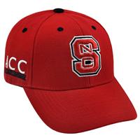 North Carolina State Wolfpack Top of the World Triple Conference Adjustable Hat