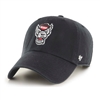 North Carolina State Wolfpack 47 Brand Clean Up Adjustable Hat - Black