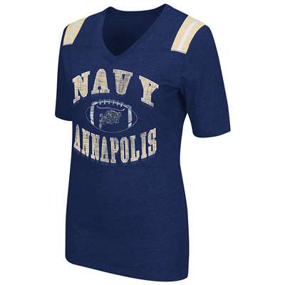 Navy Midshipmen Women's Artistic T-Shirt