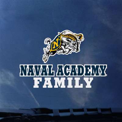 Navy Midshipmen Transfer Decal - Family