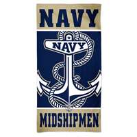 Navy Midshipmen Spectra Beach Towel
