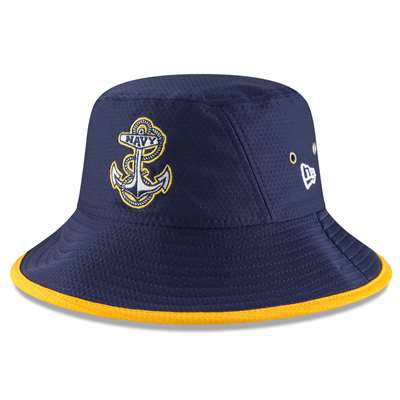 Navy Midshipmen New Era Hex Bucket Hat - Navy