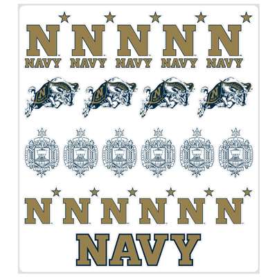 Navy Midshipmen Multi-Purpose Vinyl Sticker Sheet