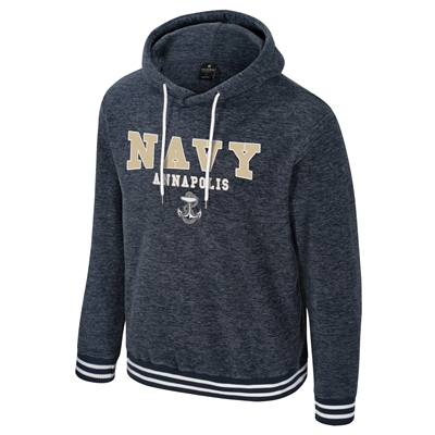 Navy Midshipmen Colosseum Purpose Polar Hoodie