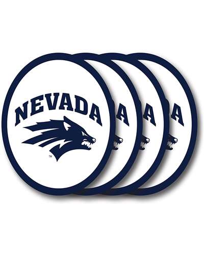 Nevada Wolfpack Coaster Set - 4 Pack
