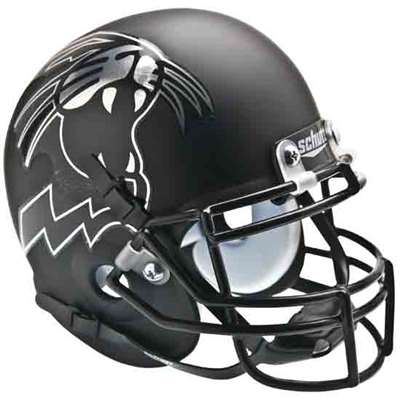Northwestern Wildcats Mini Helmet by Schutt - Matte Black